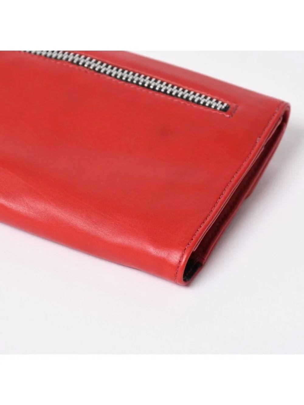 Chrome Hearts Wave Cross Ball Button Wallet Soft Leather